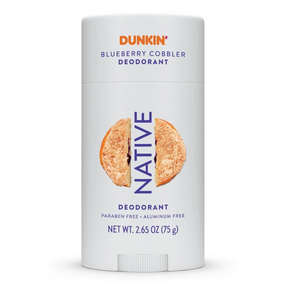 Native Dunkin' Deodorant, Aluminum Free, Blueberry Cobbler, 2.65oz